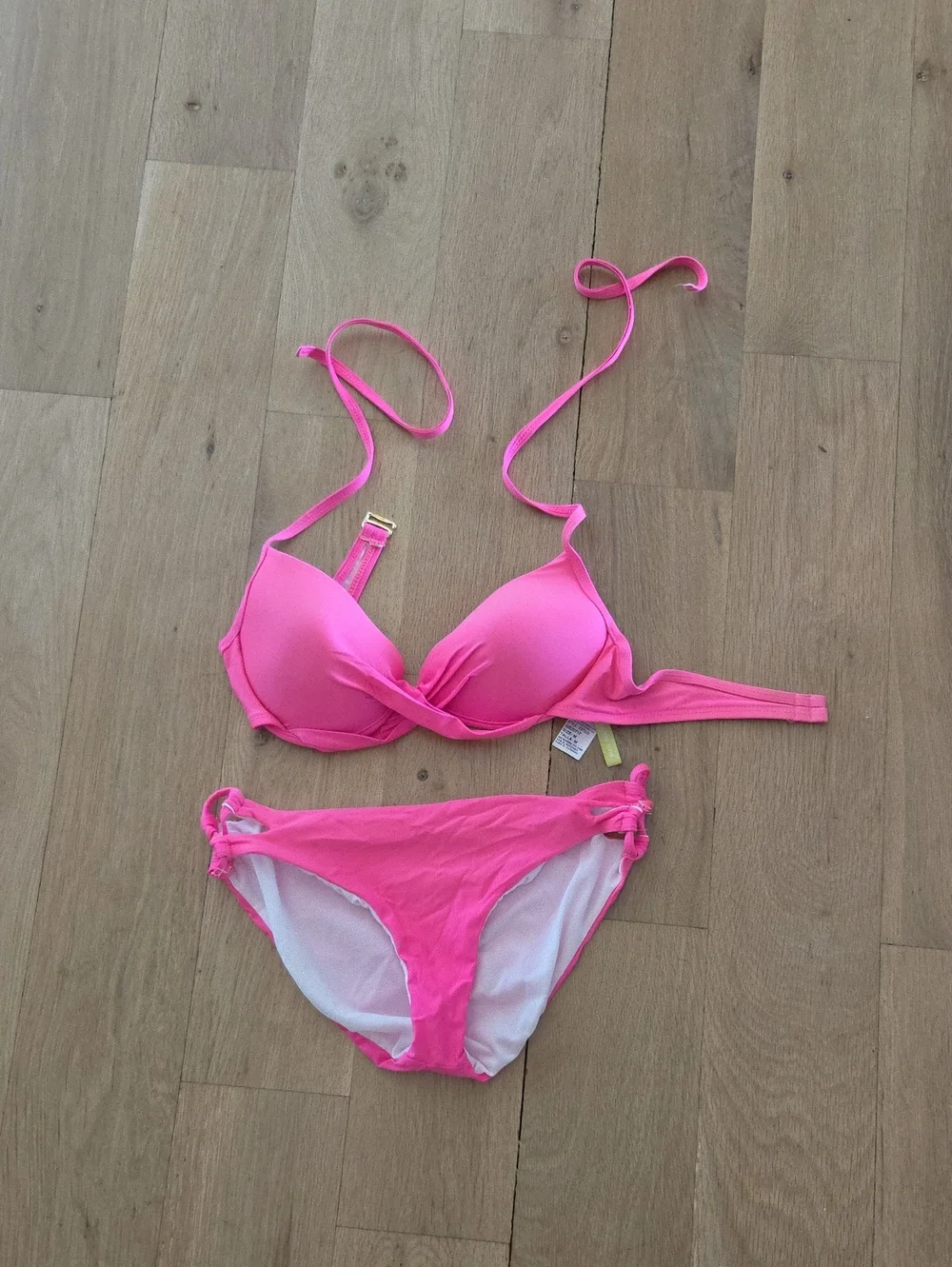 Gianni Bini Hot Pink Push-Up Bikini Set